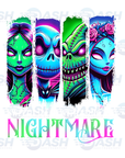 22x48 Inches Halloween Gang sheet