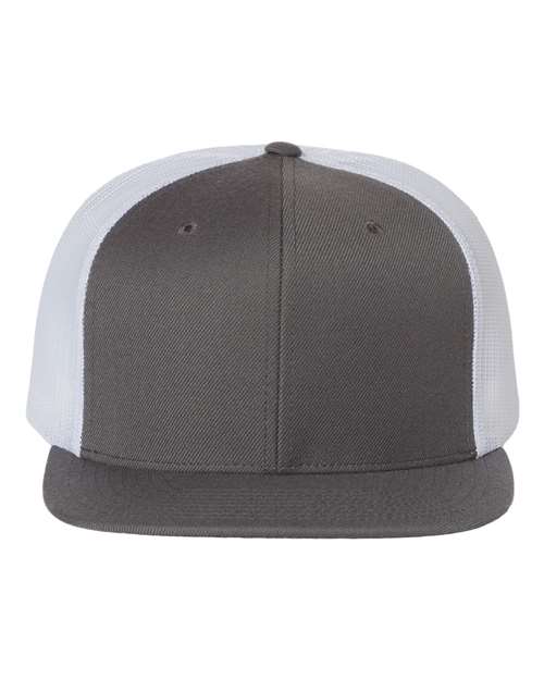 Richardson Wool Blend Flat Bill Trucker Cap 511