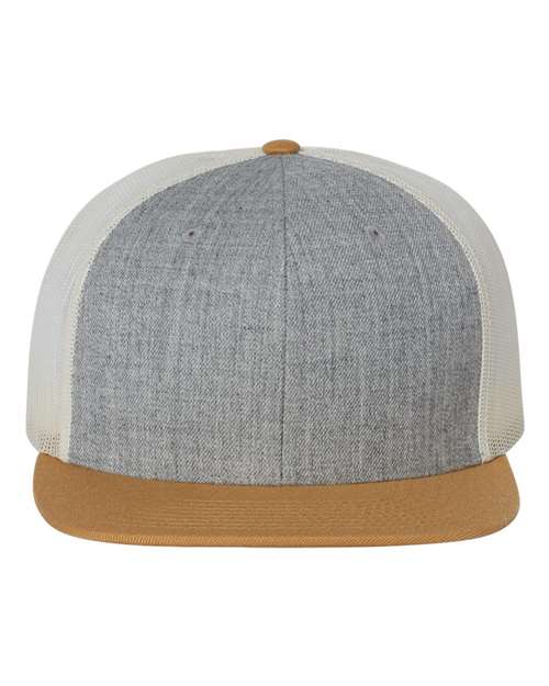 Richardson Wool Blend Flat Bill Trucker Cap 511