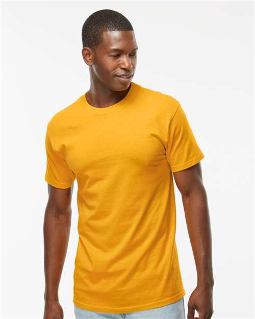 M&amp;O Men's Gold Soft Touch T-Shirt 4800