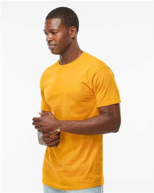 M&amp;O Men's Gold Soft Touch T-Shirt 4800