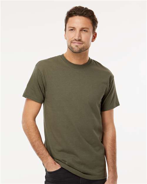 M&amp;O Men's Gold Soft Touch T-Shirt 4800