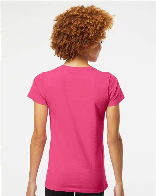 M&amp;O Women's Gold Soft Touch T-Shirt 4810