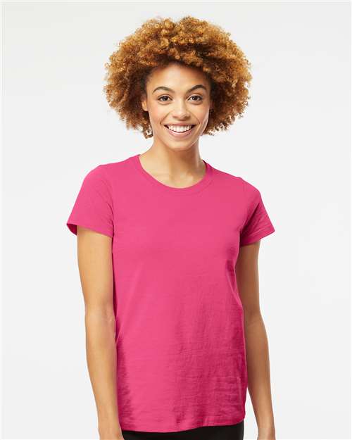 M&amp;O Women's Gold Soft Touch T-Shirt 4810