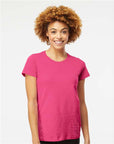 M&O Women's Gold Soft Touch T-Shirt 4810