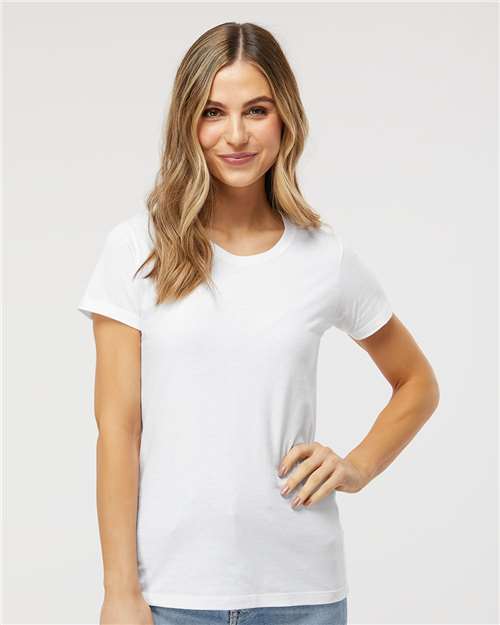 M&amp;O Women's Gold Soft Touch T-Shirt 4810