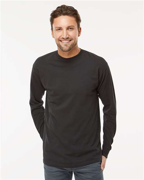 M&amp;O Unisex Gold Soft Touch Long Sleeve T-Shirt 4820