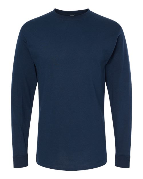 M&amp;O Unisex Gold Soft Touch Long Sleeve T-Shirt 4820