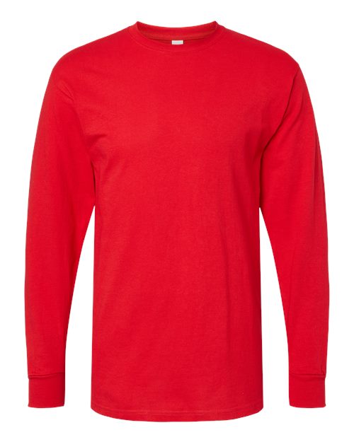 M&amp;O Unisex Gold Soft Touch Long Sleeve T-Shirt 4820