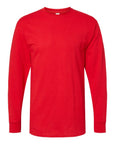 M&O Unisex Gold Soft Touch Long Sleeve T-Shirt 4820