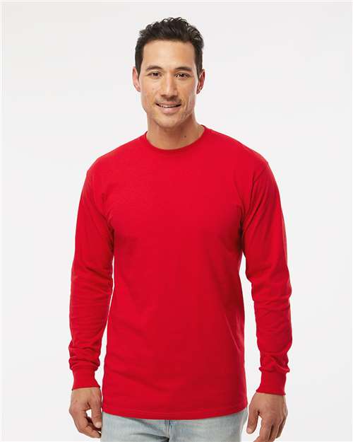 M&amp;O Unisex Gold Soft Touch Long Sleeve T-Shirt 4820