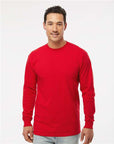 M&O Unisex Gold Soft Touch Long Sleeve T-Shirt 4820