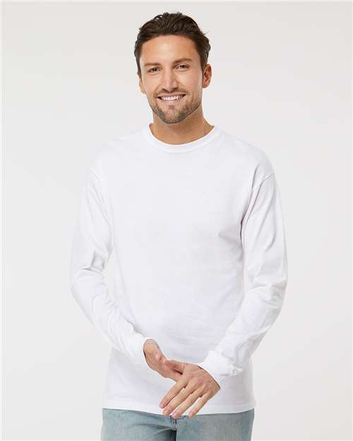 M&amp;O Unisex Gold Soft Touch Long Sleeve T-Shirt 4820