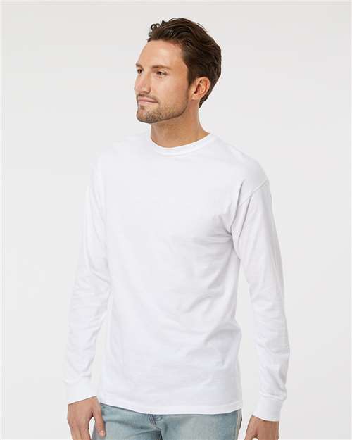 M&amp;O Unisex Gold Soft Touch Long Sleeve T-Shirt 4820