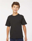 M&O Youth Gold Soft Touch T-Shirt 4850