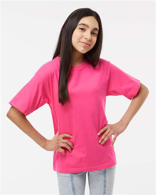 M&amp;O Youth Gold Soft Touch T-Shirt 4850