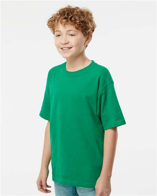 M&amp;O Youth Gold Soft Touch T-Shirt 4850