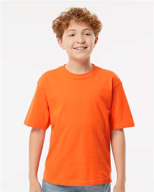 M&amp;O Youth Gold Soft Touch T-Shirt 4850