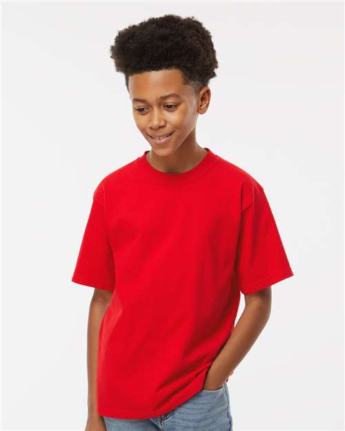 M&amp;O Youth Gold Soft Touch T-Shirt 4850