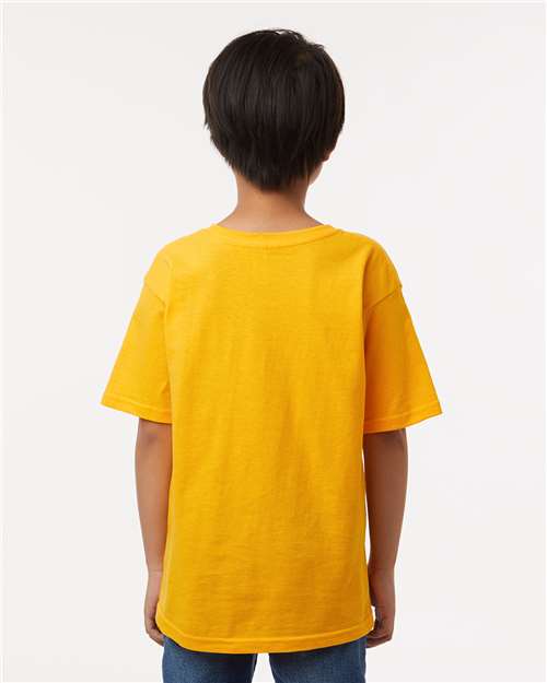 M&amp;O Youth Gold Soft Touch T-Shirt 4850