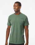M&O Unisex Vintage Garment-Dyed T-Shirt 6500M