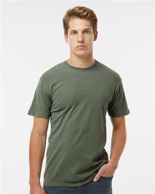 M&amp;O Unisex Vintage Garment-Dyed T-Shirt 6500M