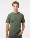 M&O Unisex Vintage Garment-Dyed T-Shirt 6500M