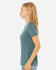 BELLA + CANVAS Women’s Relaxed Fit Heather CVC Tee 6400CVC
