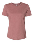 BELLA + CANVAS Women’s Relaxed Fit Heather CVC Tee 6400CVC