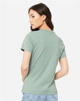 BELLA + CANVAS Women’s Relaxed Fit Heather CVC Tee 6400CVC