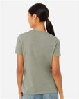 BELLA + CANVAS Women’s Relaxed Fit Heather CVC Tee 6400CVC