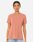 BELLA + CANVAS Women’s Relaxed Fit Heather CVC Tee 6400CVC