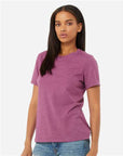 BELLA + CANVAS Women’s Relaxed Fit Heather CVC Tee 6400CVC
