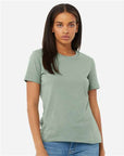 BELLA + CANVAS Women’s Relaxed Fit Heather CVC Tee 6400CVC