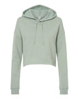 Independent Trading Co. Women’s Lightweight Crop Hooded Sweatshirt AFX64CRP