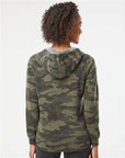 Independent Trading Co. Women’s Lightweight California Wave Wash Hooded Sweatshirt PRM2500