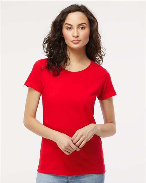 M&amp;O Women's Gold Soft Touch T-Shirt 4810