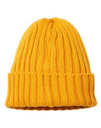 Atlantis Headwear Sustainable Cable Knit Cuffed Beanie SHORE