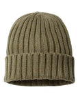 Atlantis Headwear Sustainable Cable Knit Cuffed Beanie SHORE