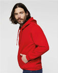 LAT Unisex Elevated Fleece Hoodie Sweatshirt 6926