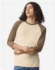 American Apparel Unisex CVC Three-Quarter Sleeve Tee 2003CVC