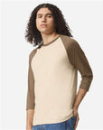 American Apparel Unisex CVC Three-Quarter Sleeve Tee 2003CVC