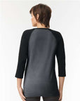 American Apparel Unisex CVC Three-Quarter Sleeve Tee 2003CVC