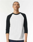 American Apparel Unisex CVC Three-Quarter Sleeve Tee 2003CVC