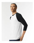 American Apparel Unisex CVC Three-Quarter Sleeve Tee 2003CVC