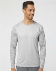 Paragon Unisex Cayman Performance Camo Colorblocked Long Sleeve T-Shirt 216