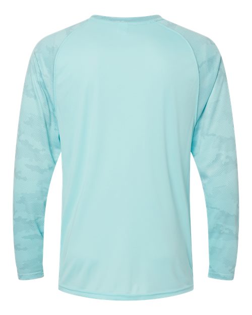 Paragon Unisex Cayman Performance Camo Colorblocked Long Sleeve T-Shirt 216