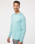 Paragon Unisex Cayman Performance Camo Colorblocked Long Sleeve T-Shirt 216