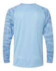 Paragon Unisex Cayman Performance Camo Colorblocked Long Sleeve T-Shirt 216