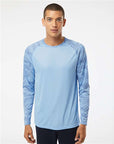 Paragon Unisex Cayman Performance Camo Colorblocked Long Sleeve T-Shirt 216